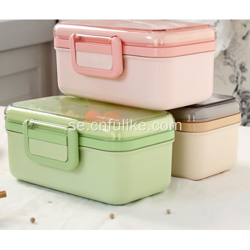 Bamboo Fiber Food Container Organizer Wholesale